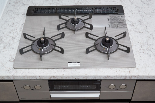 ガラストップコンロ